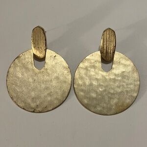 Kendra Scott Didi statement earrings - GOLD